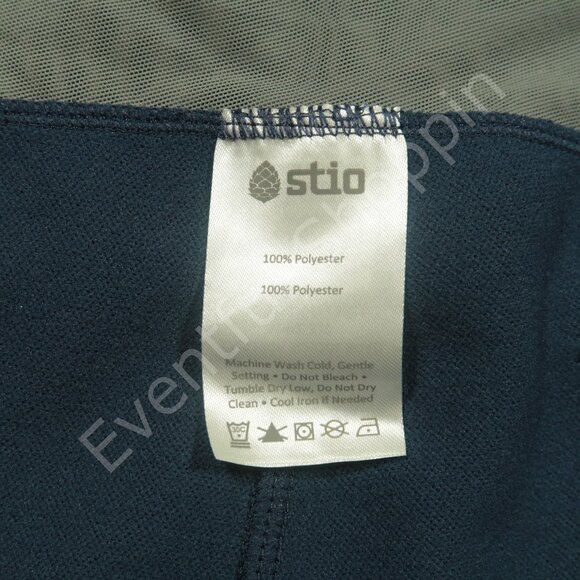 Stio Pants Womens XL Blue Gannett Peak Fleece Mountain Shadow New - Picture 7 of 8